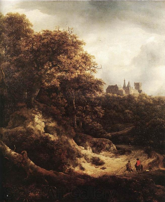 Jacob van Ruisdael The Castle at Bentheim Germany oil painting art